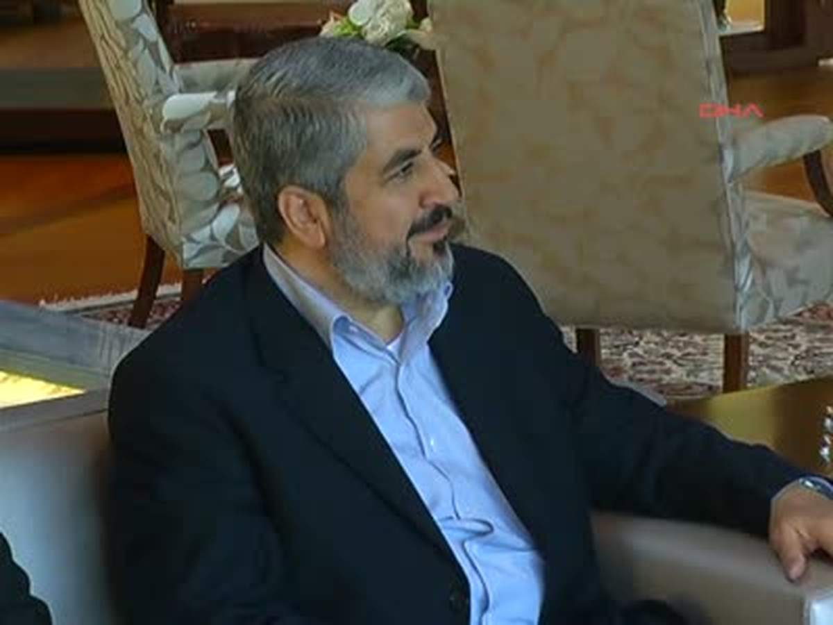 Cumhurbaşkanı, Halid Meşal\'i Kabul Etti