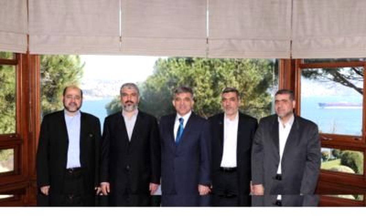 Cumhurbaşkanı Gül\'ün Hamas Lideri Meşal\'i Kabulü