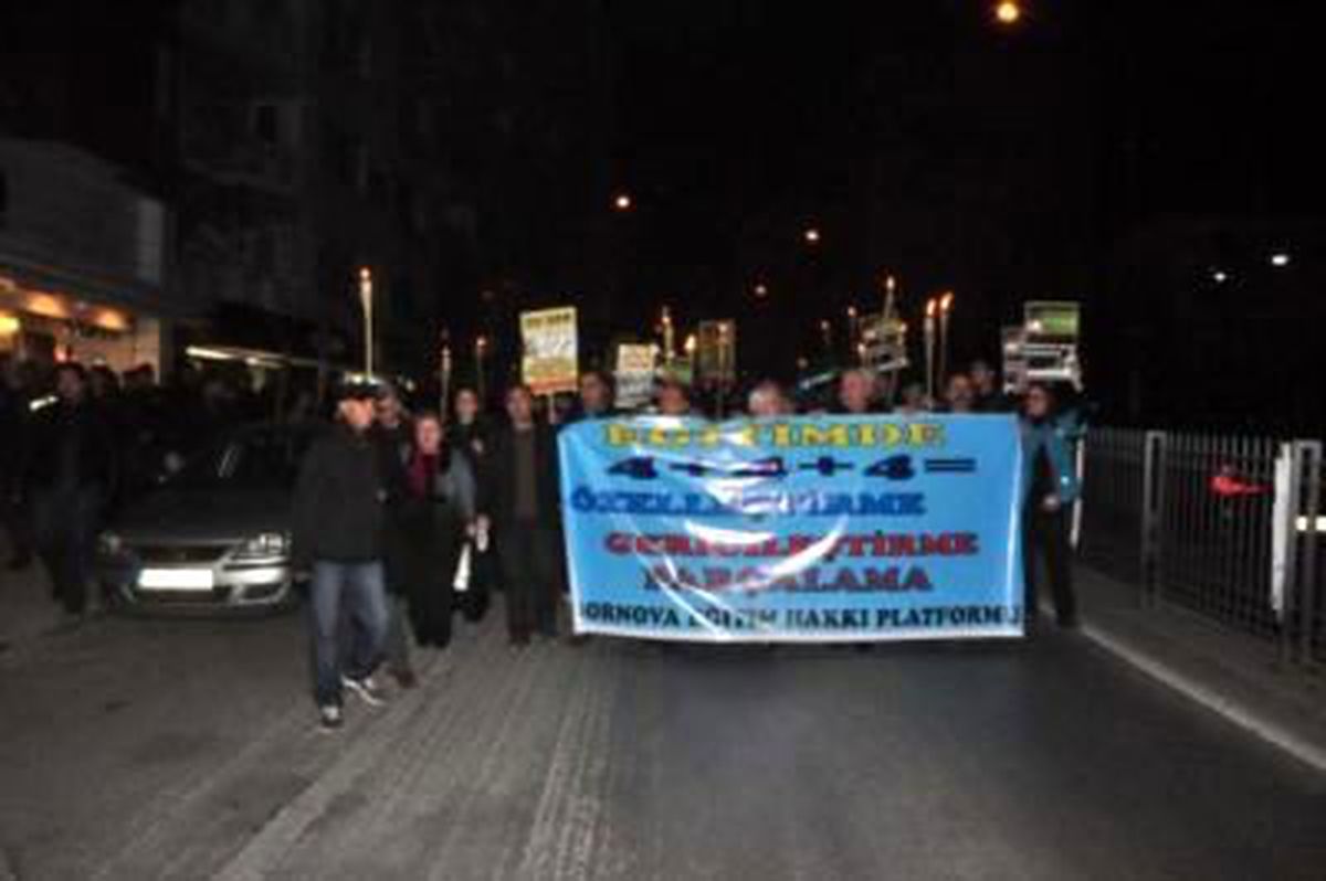 İzmir\'de 4+4+4\'e Bir Eylem Daha