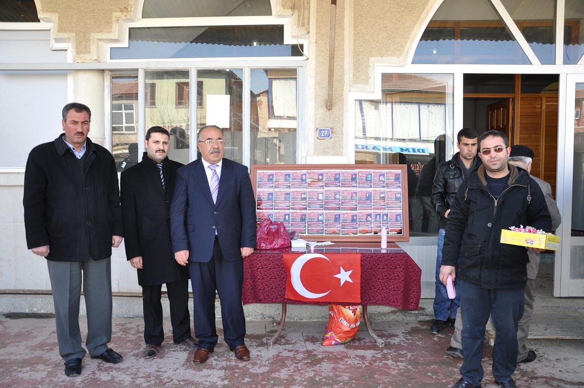MHP Yerköy İlçe Teşkilatı Şehitler İçin Mevlit Okuttu