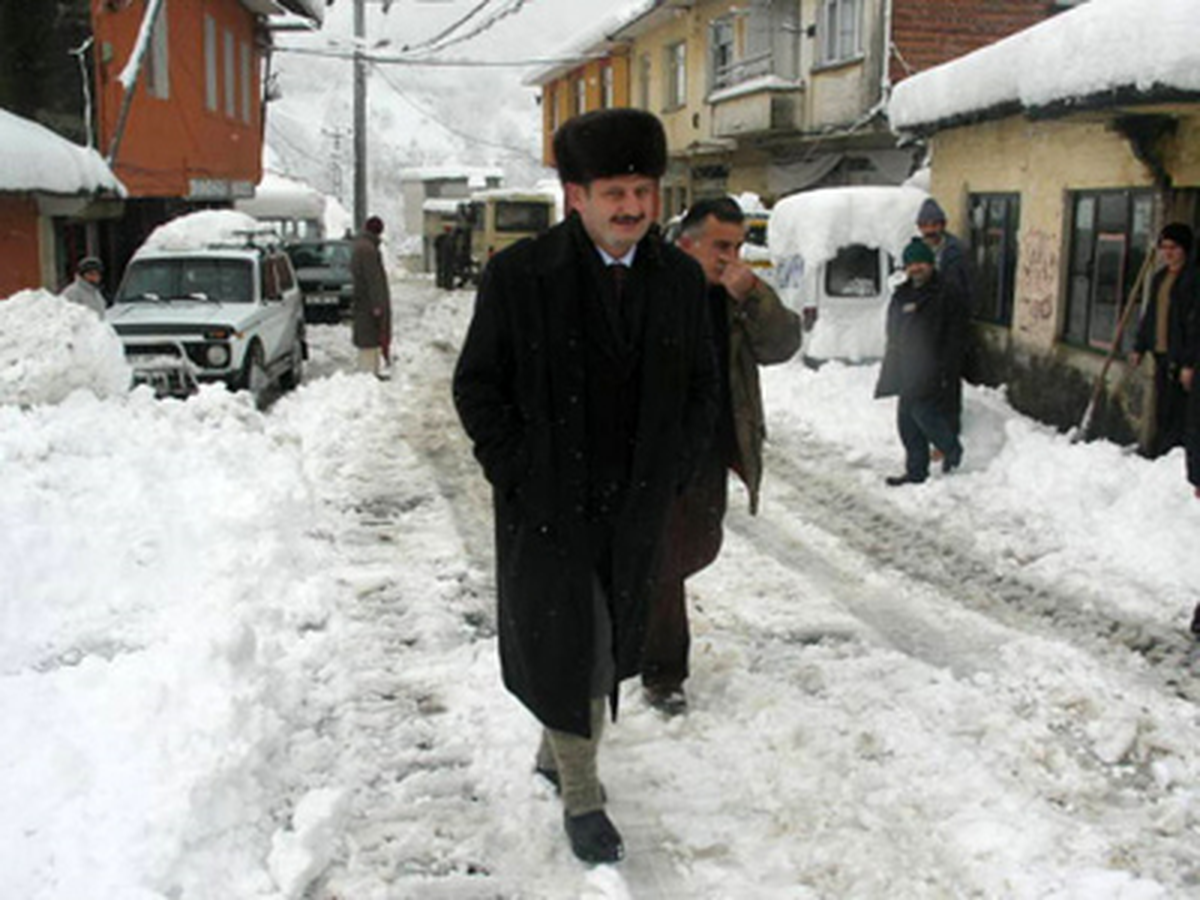 Rize\'de 4. Kar Temizleme Çalışması