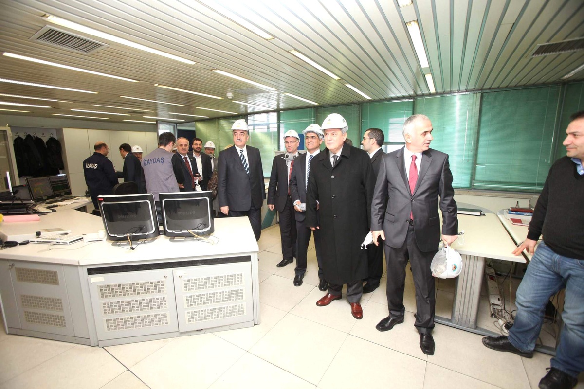 TBMM Çevre Komisyonu İzaydaş'ı Ziyaret Etti