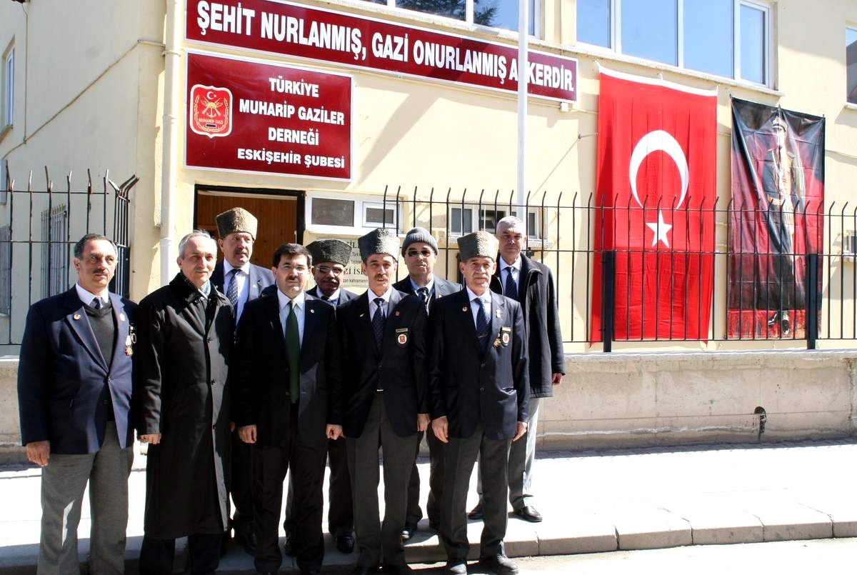 AK Parti Eskişehir Milletvekili Salih Koca Türkiye Muharip Gaziler Derneği Eskişehir Şubesini...