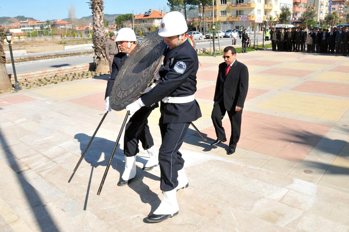 Çanakkale Şehitleri Ortaca\'da Anıldı