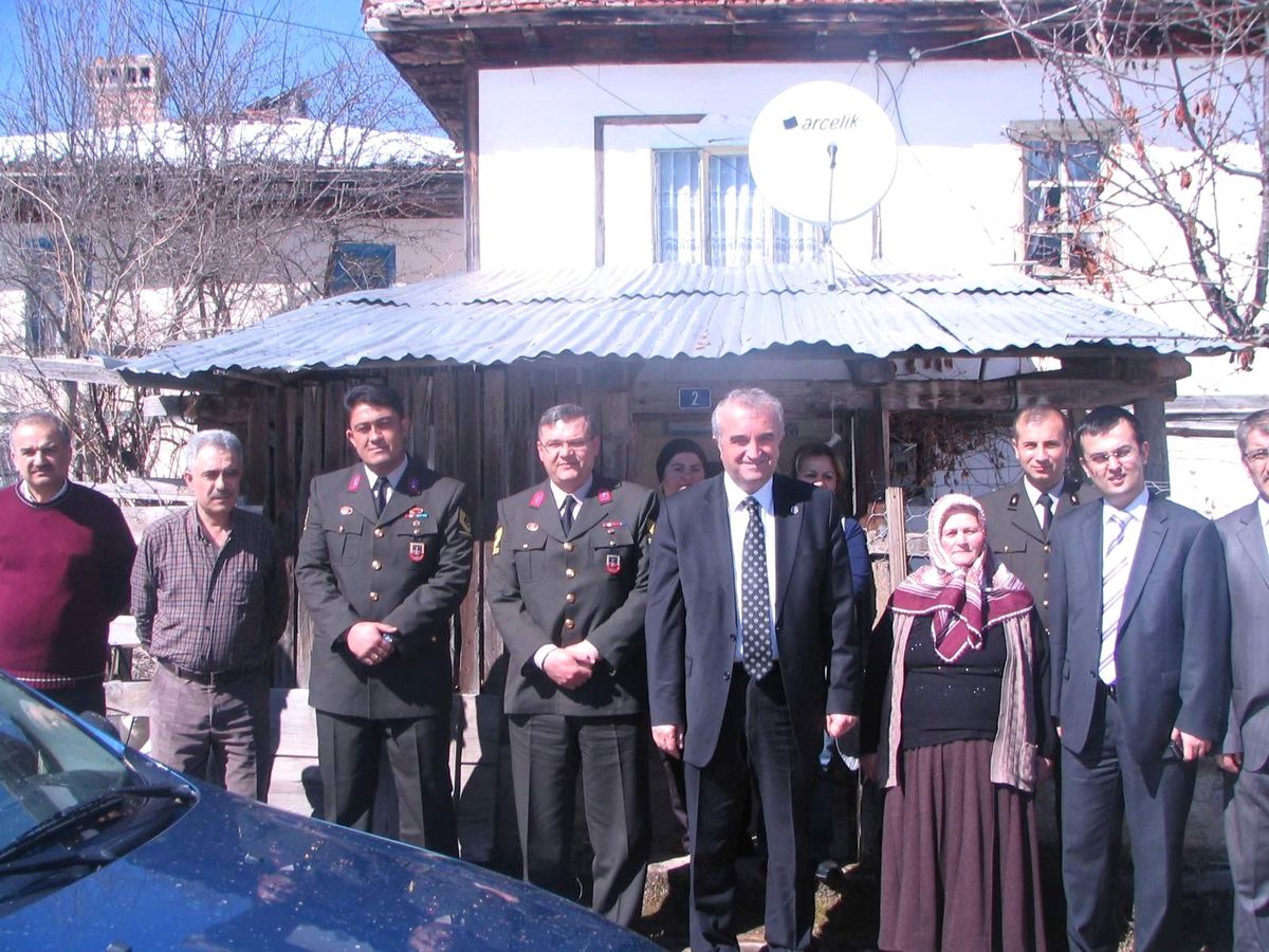 Daday\'da Şehit Ailelerine Ziyaret
