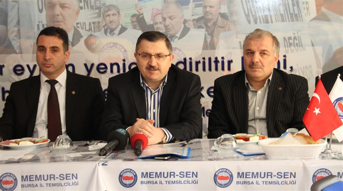 Memursen Genel Başkanı Bursa\'da İl Divan Toplantısına Katıldı