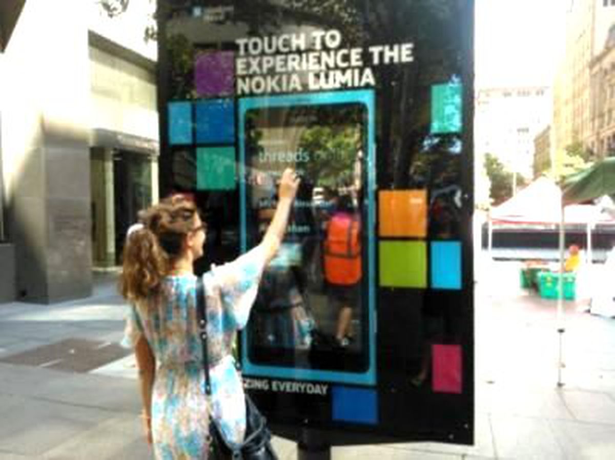 Nokia\'dan Lumia İçin İlginç Reklam Panosu!