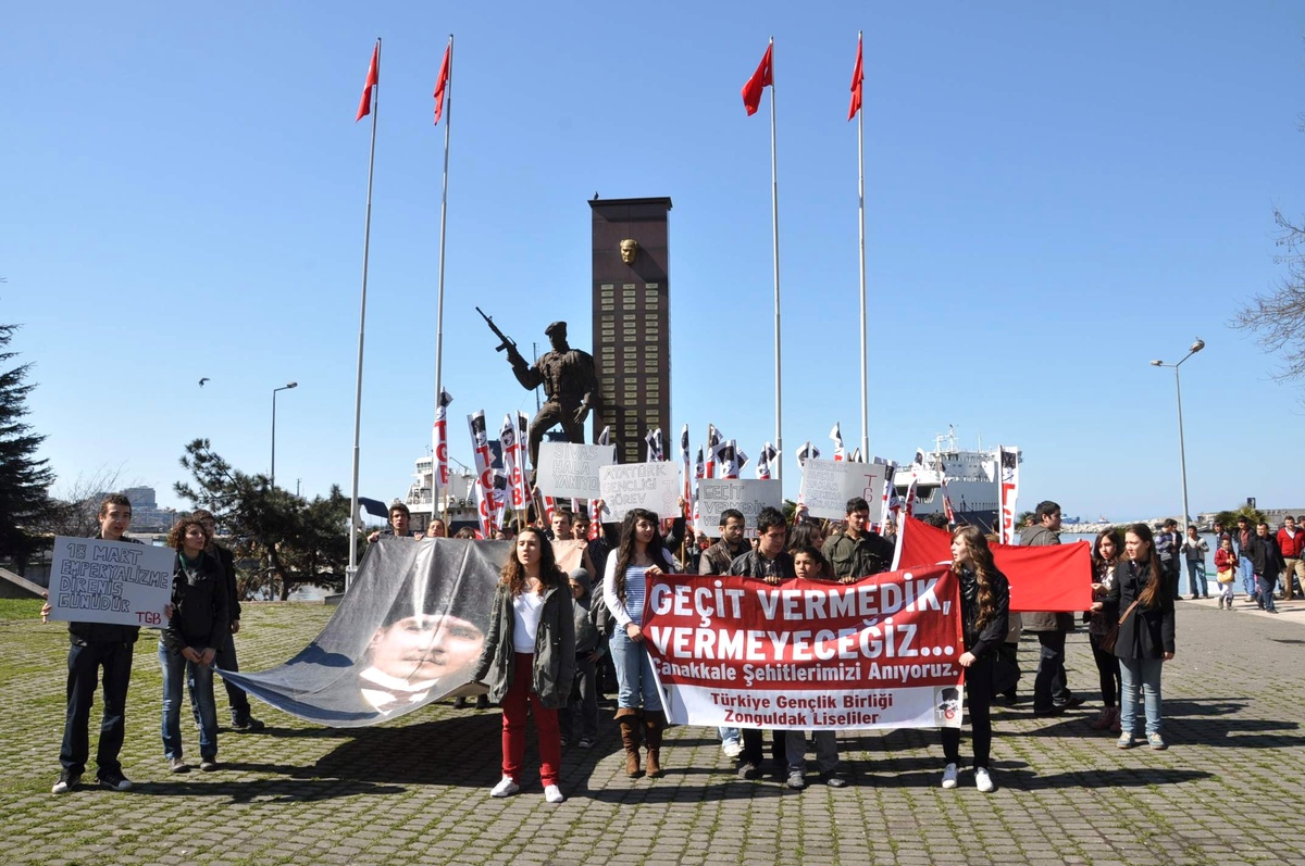 Tgb Çanakkale Şehitleri İçin Yürüdü
