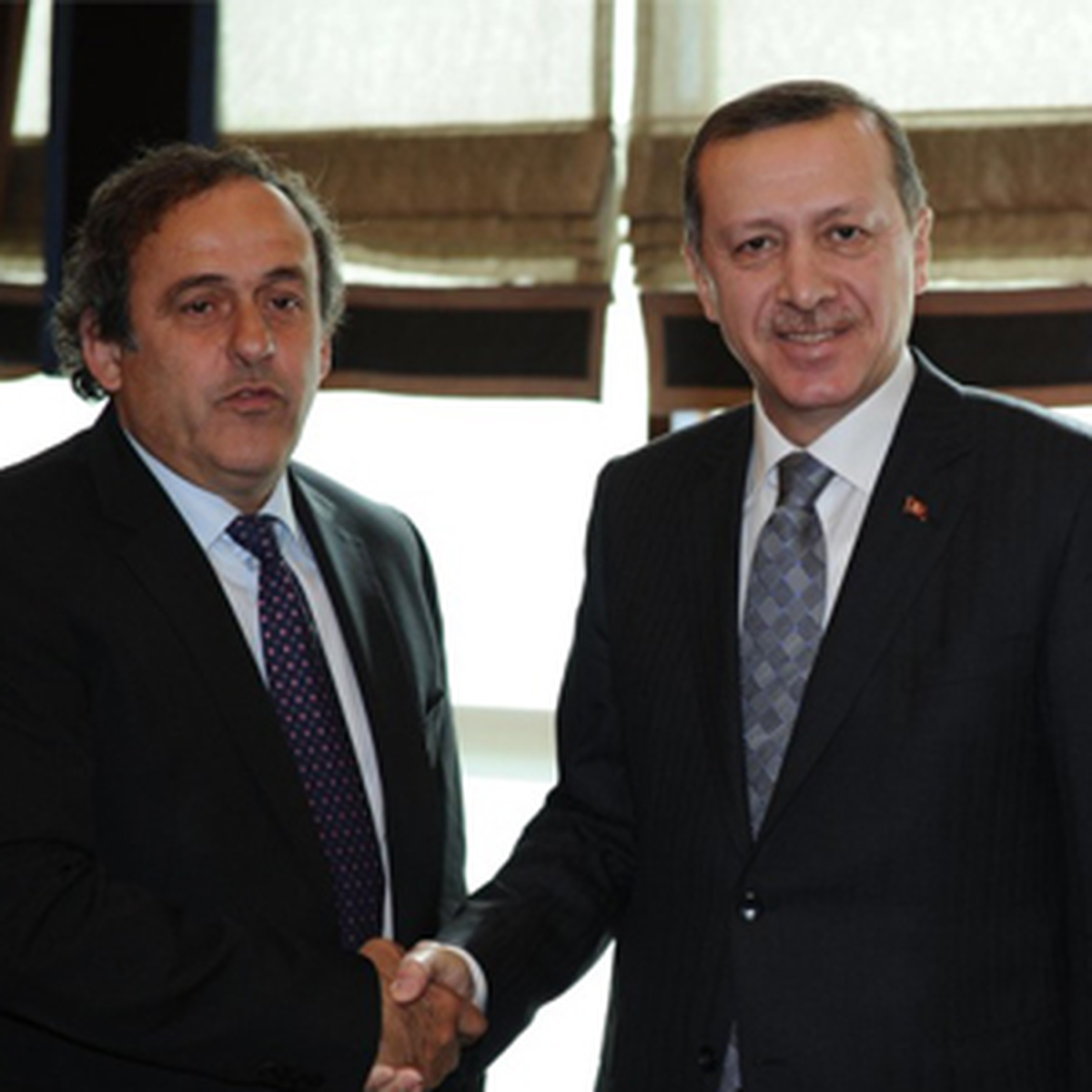 Başbakan Erdoğan, Platini Görüşmesi Başladı