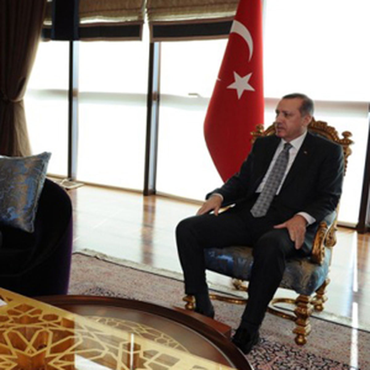 Başbakan Erdoğan, UEFA Başkanı Platini\'yi Kabul Etti