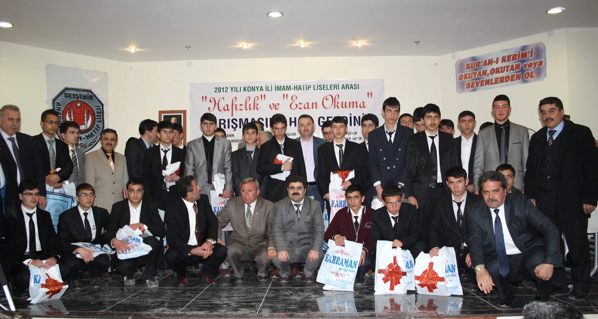 Beyşehir'de Ezan Okuma ve Hafızlık Yarışması