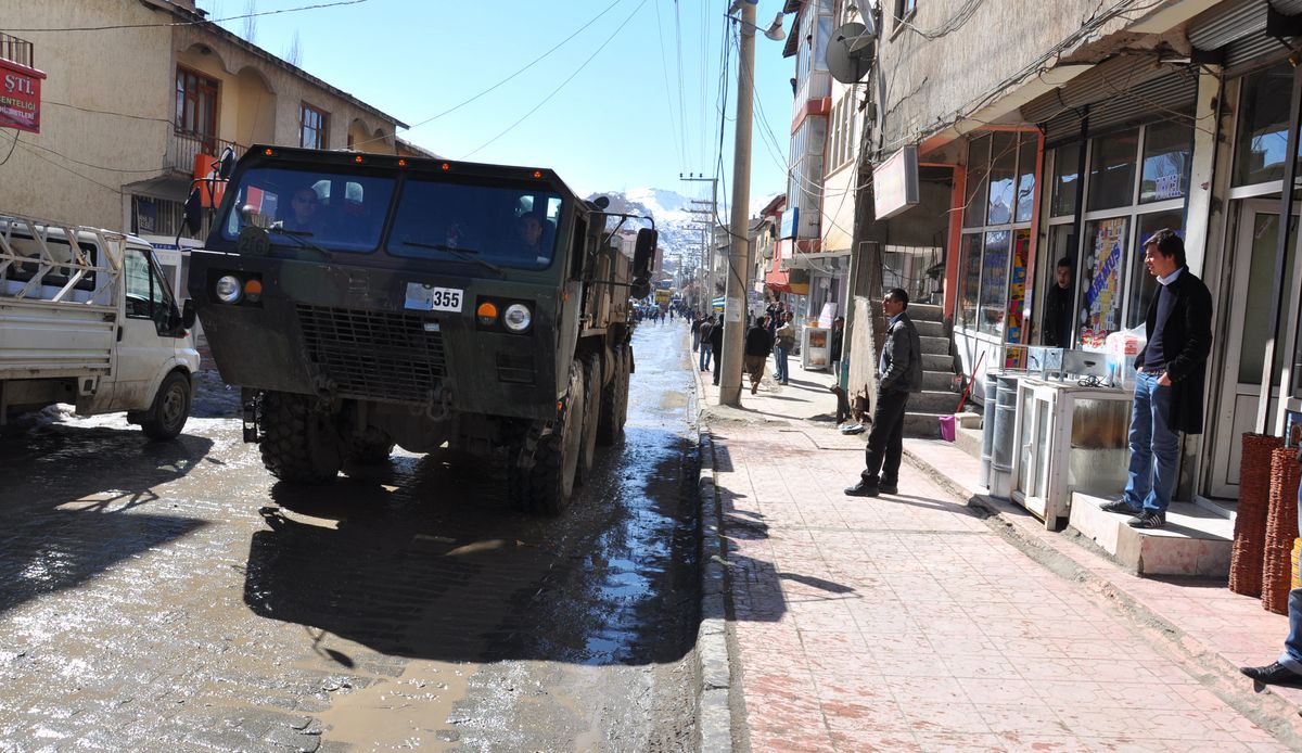 Beytüşşebap'ta Askeri Hareketlilik