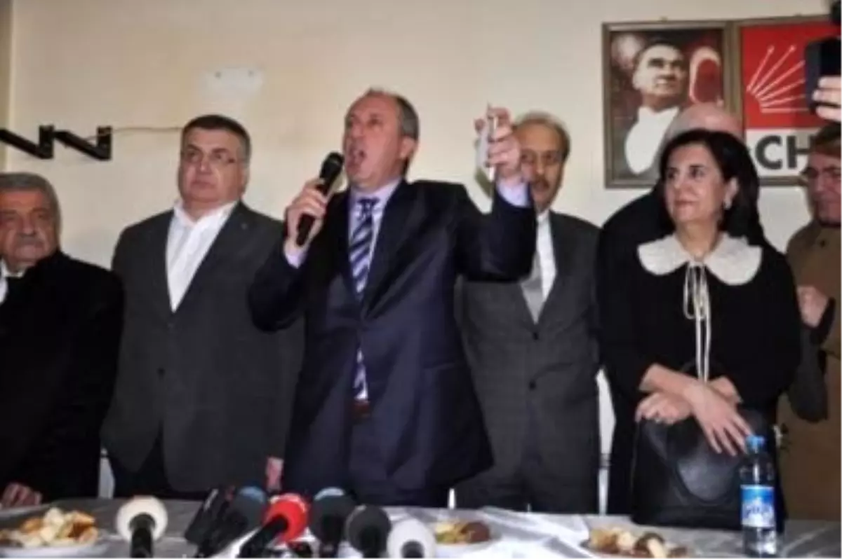 CHP\'li İnce\'den, Milli Eğitim Komisyonunun Kavgalı Toplantısı ile İlgili Açıklama