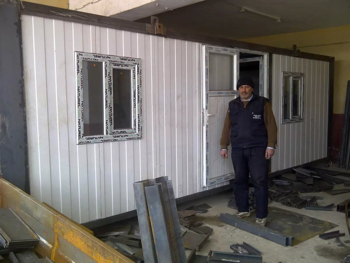 Deprem ve Şantiye Yangınından Sonra Konteyner Evlere Talep Arttı