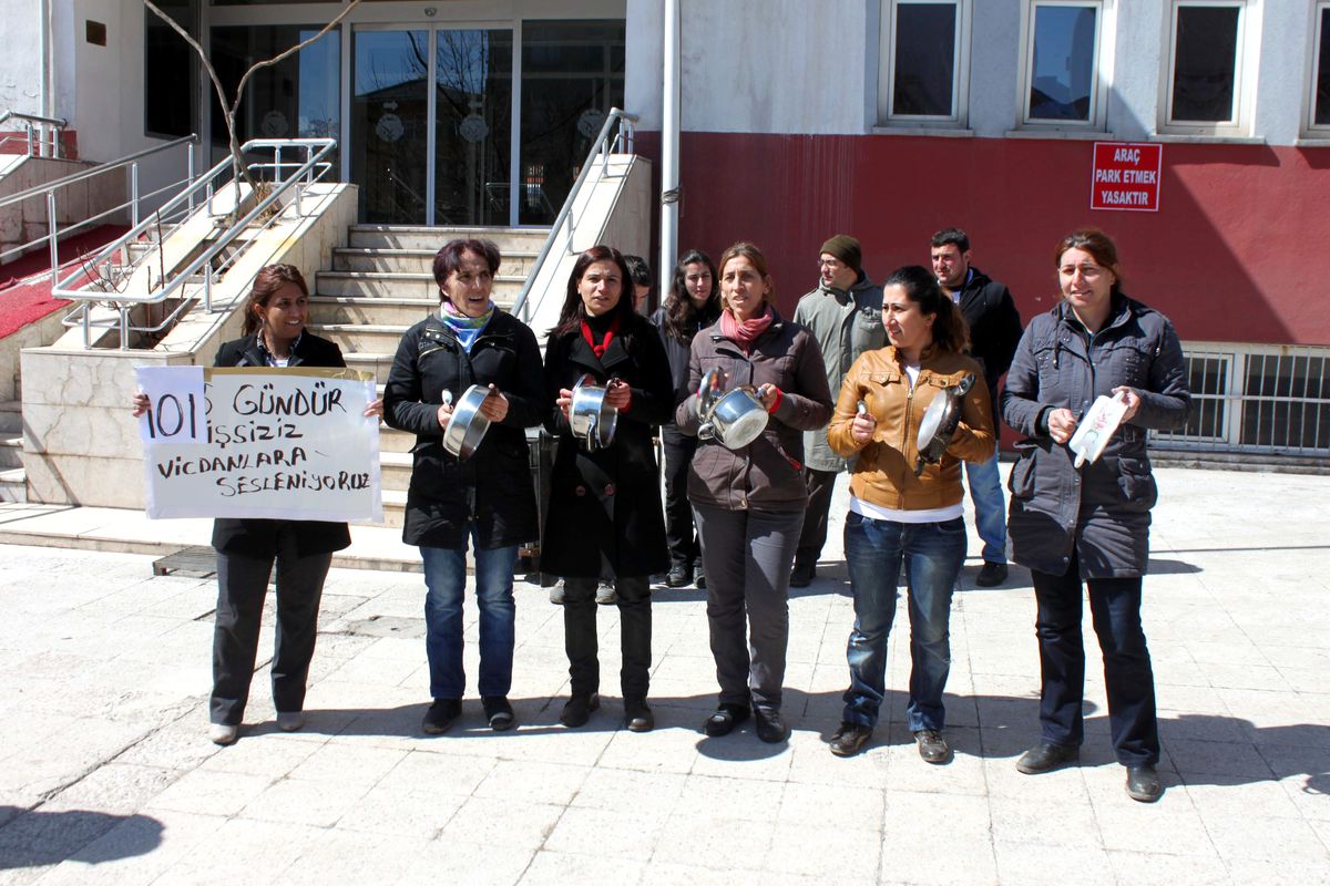Kadınlardan Tencereli Eylem