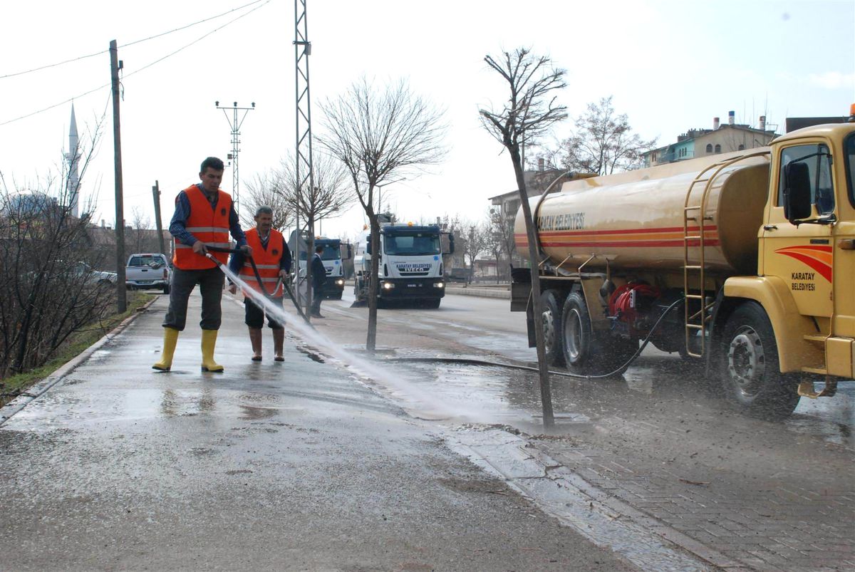 Karatay'da Bahar Temizliği