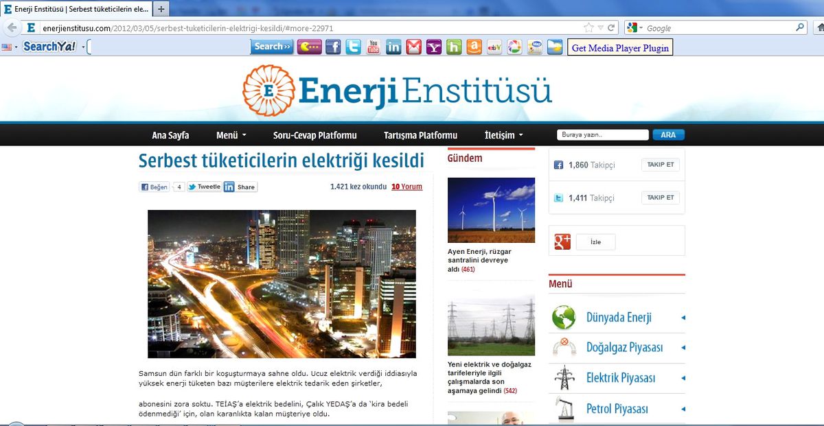 Serbest Tüketiciler Tepkili