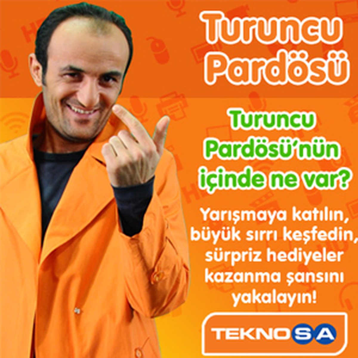Teknosa'dan 'Turuncu Pardösü' Yarışması