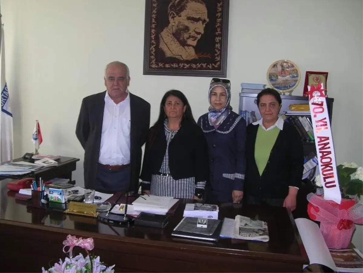 70. Yıl Anaokulu\'ndan Başka Karaçelik\'e Teşekkür Ziyareti