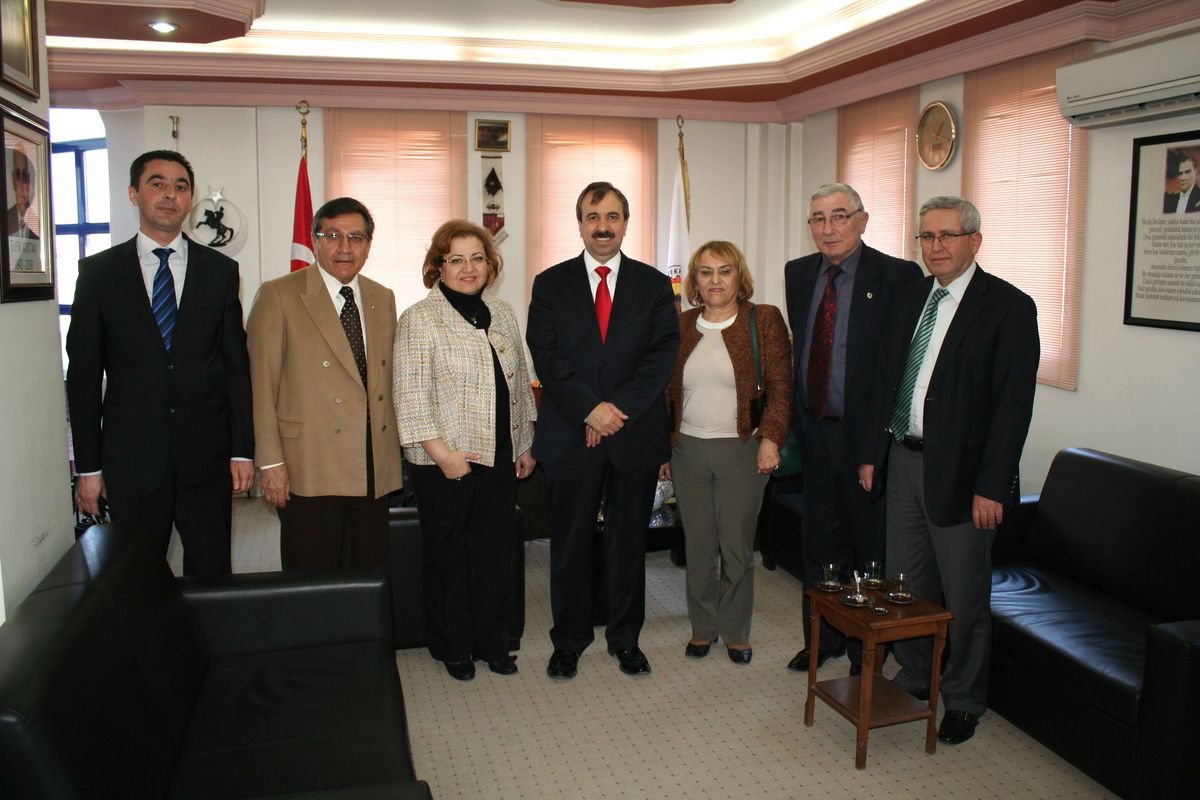 Başkan Tekin'e Ziyaretler