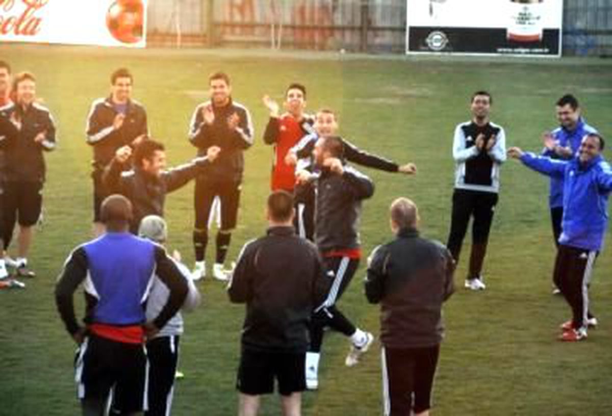 Gaziantepspor\'da Tao Danslı Antreman