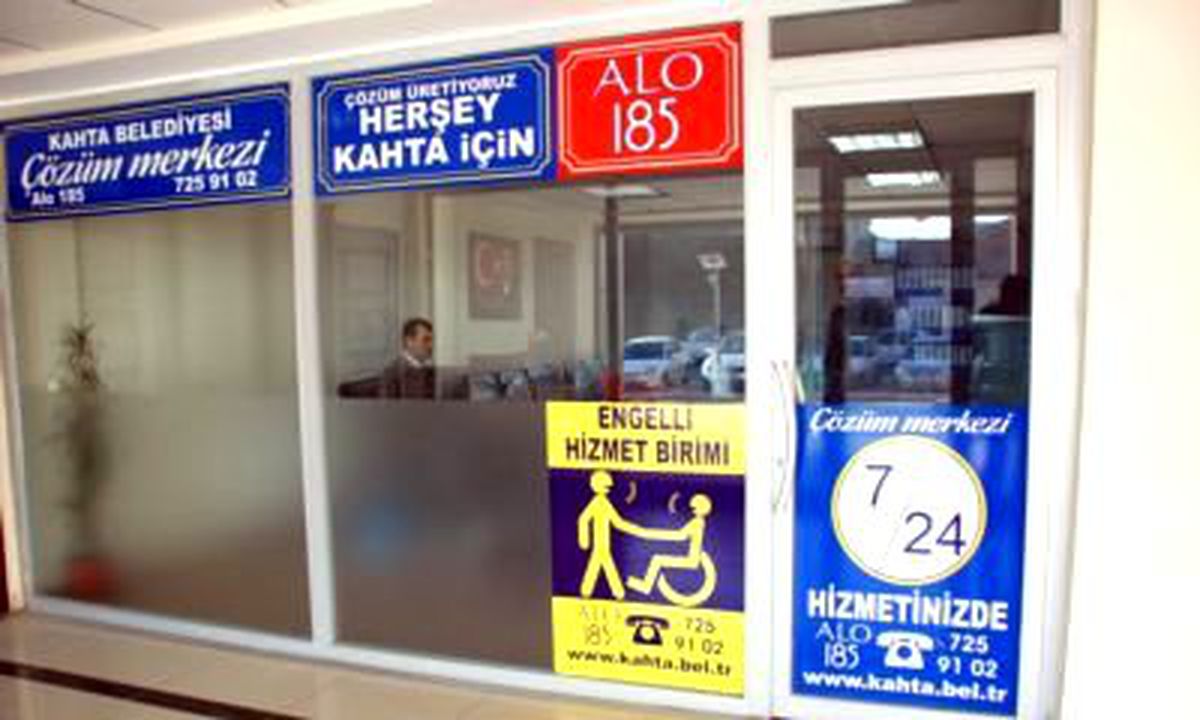 Kahta Belediyesi Engelli Hizmet Birimi Açtı