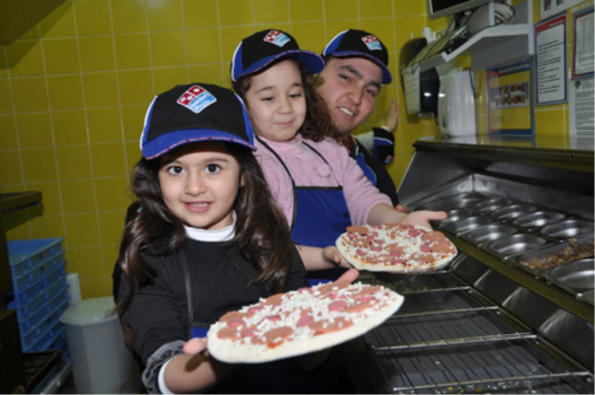 Minik GKV\'lilere En Genç Pizzacı Unvanı