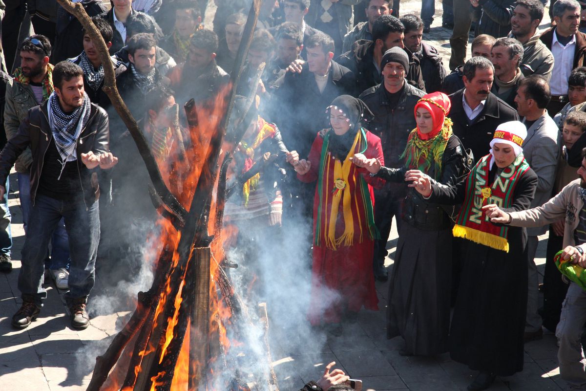 Yasağa Rağmen Yapılan Nevruz Programı Olaysız Sona Erdi