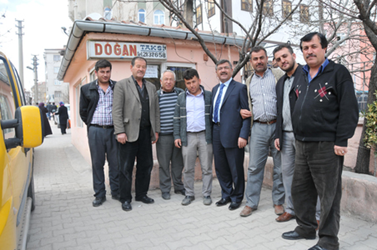 Akdoğan\'dan Taksici Esnafına Ziyaret