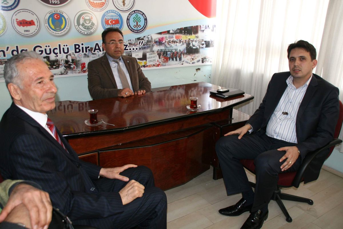 Aydın AK Parti Merkez İlçe'den Memursen'e Ziyaret