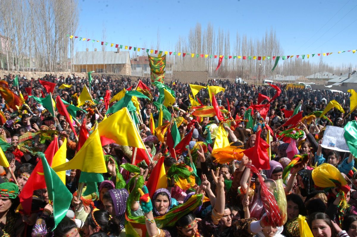 Başkale\'de Nevruz Kutlaması