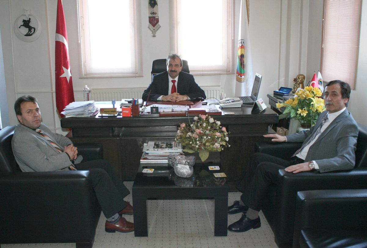 Başkan Tekin'e Taziye Ziyaretleri