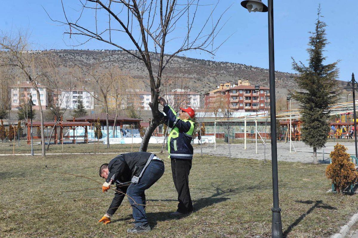Bozüyük\'te Bahar Hazırlıkları Başladı