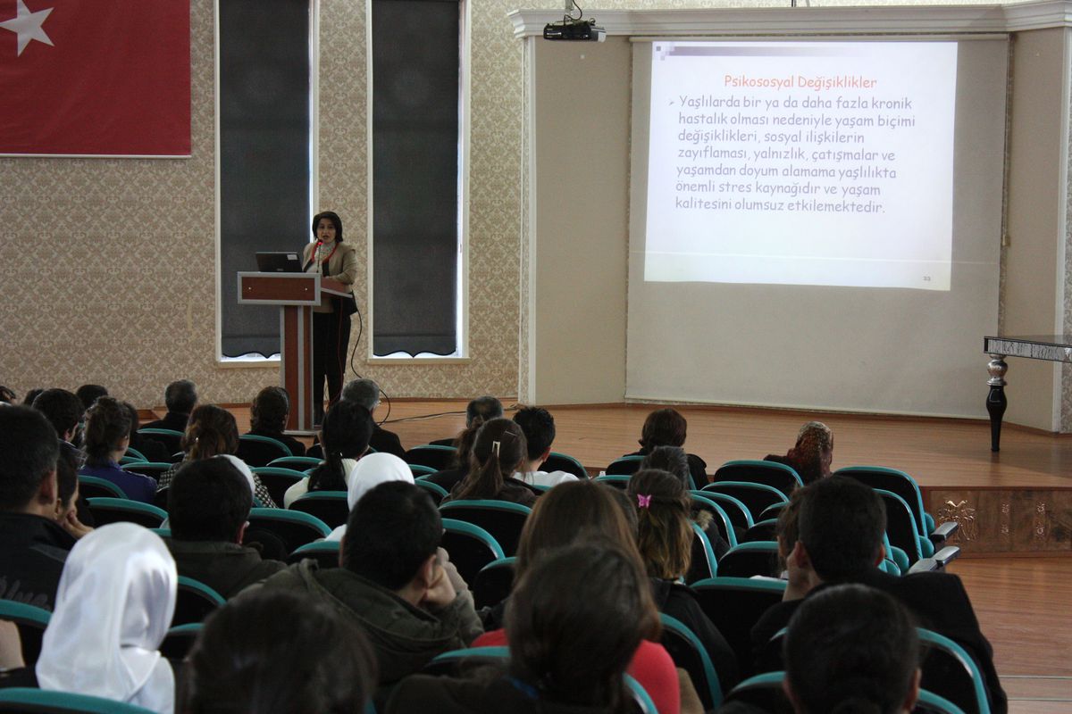 Erzincan\'da Yaşlılığın Sosyal Boyutu Konulu Konferans