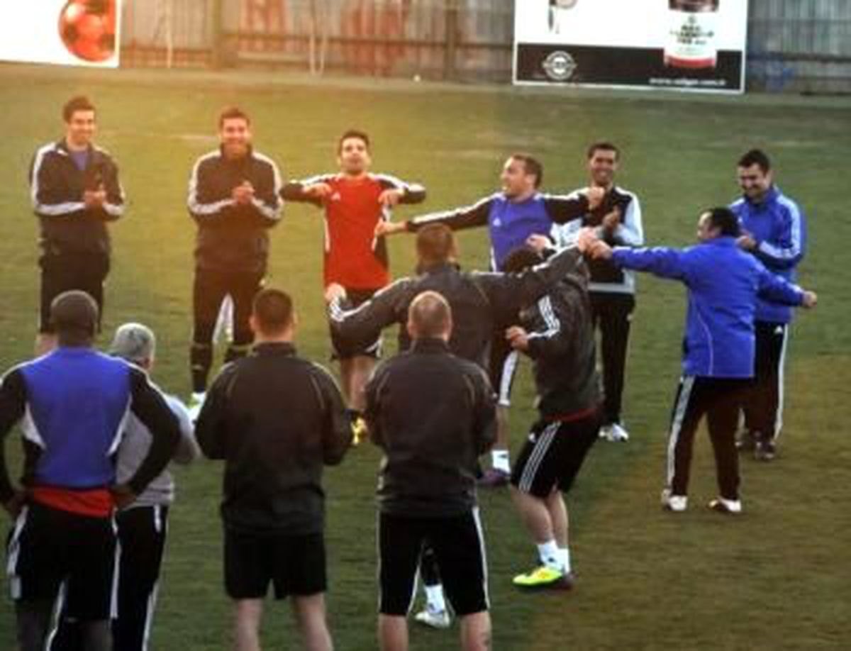 Gaziantepspor\'da İlginç Antrenman