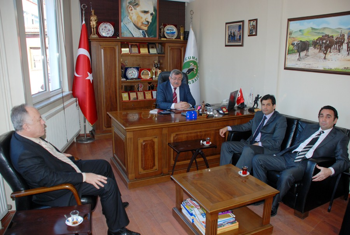 Gençlik Spor İl Müdüründen Başkan Gülşen\'e Ziyaret