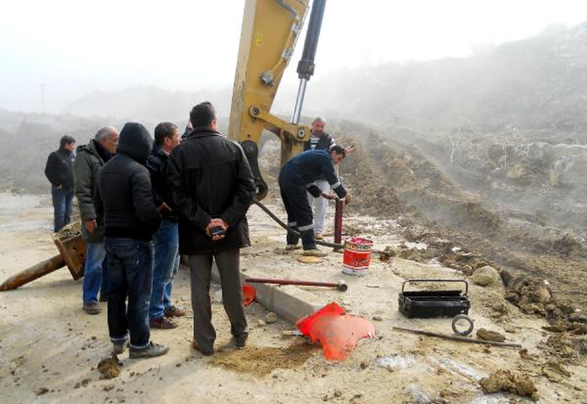 Karamürsel'de Yine Doğalgaz Ana Hattı Patladı