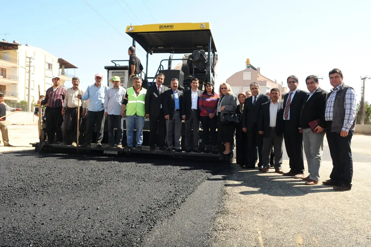 Kepez Asfalt Sezonunu Okulda Açtı