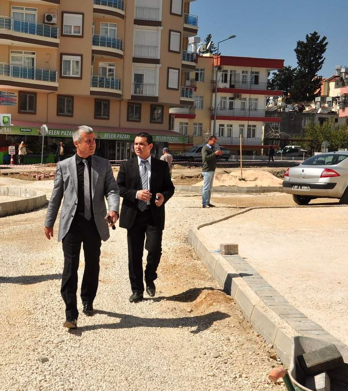 Manavgat\'ta Kavşak Çalışması Devam Ediyor
