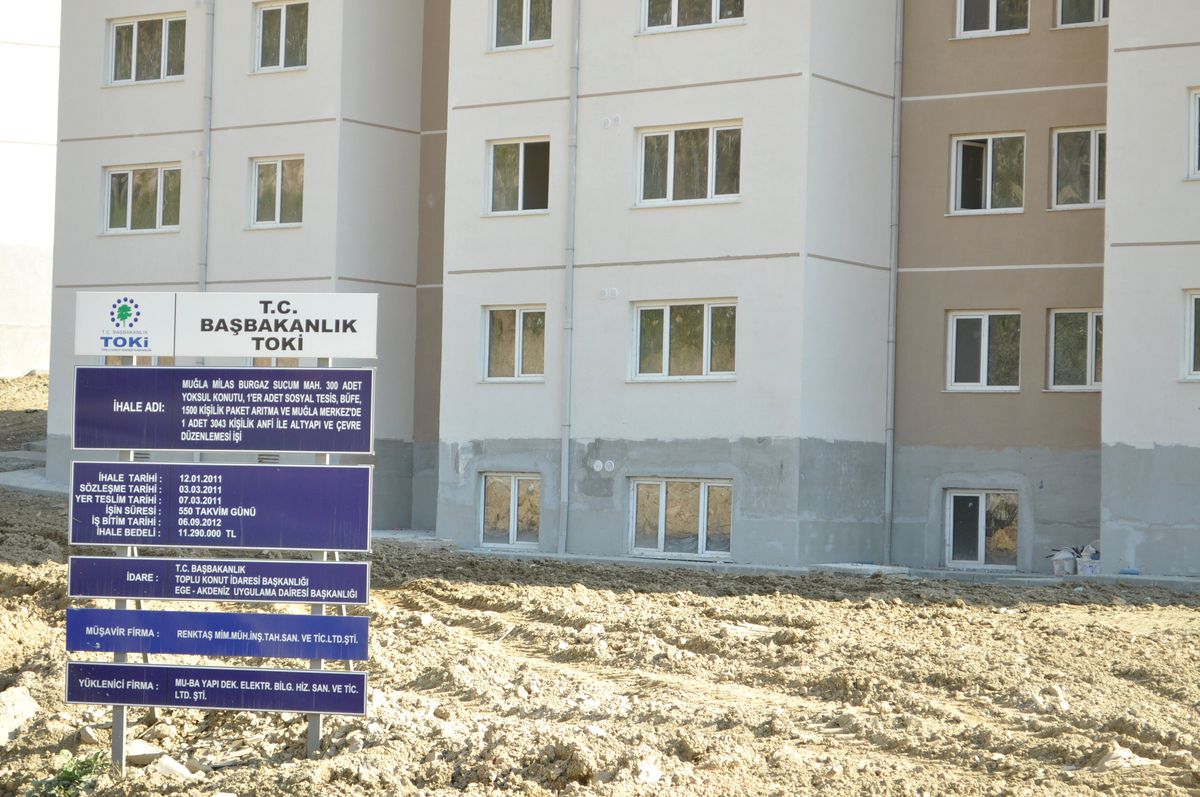 Milas TOKİ Son Aşamaya Geldi