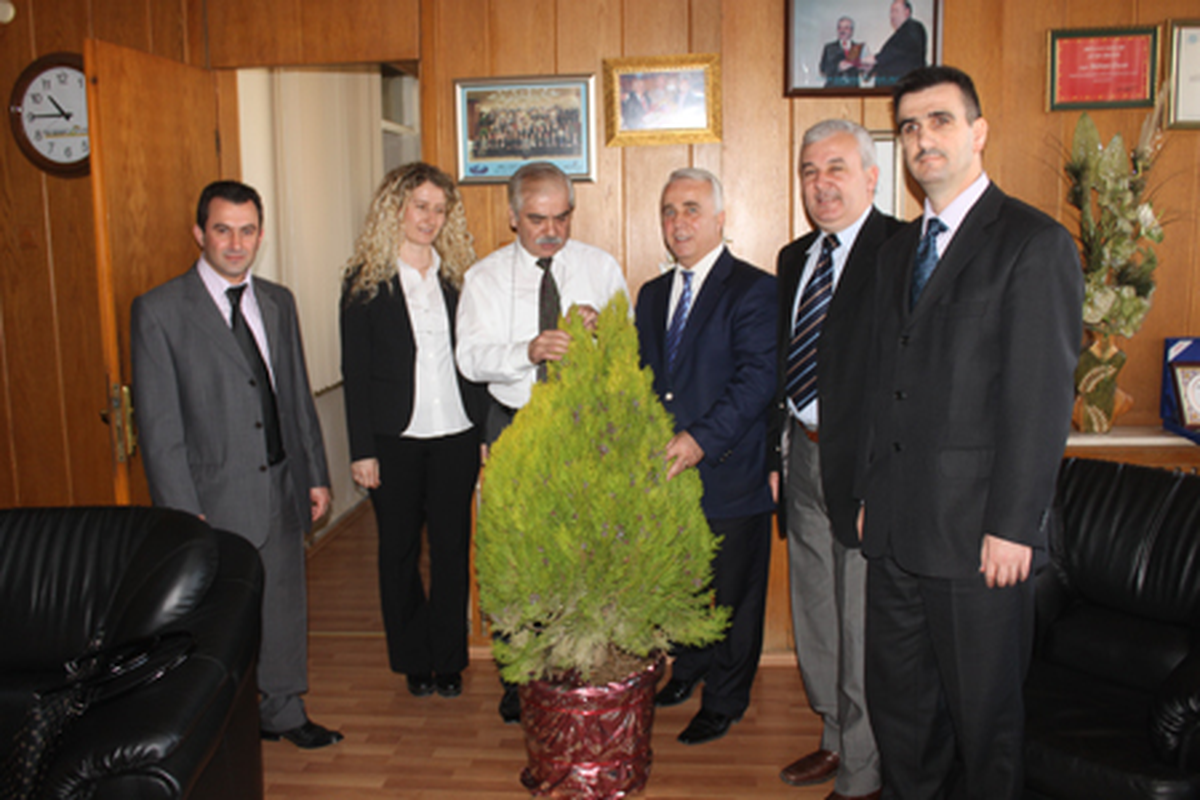 Ormancılardan Özcan\'a Ziyaret