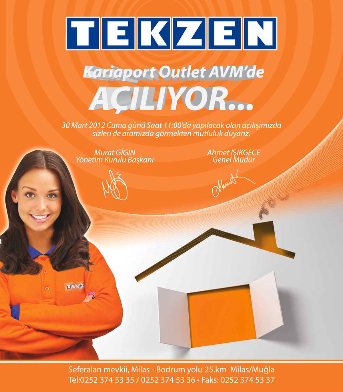 Tekzen 80. Mağazasını Milas\'a Açıyor
