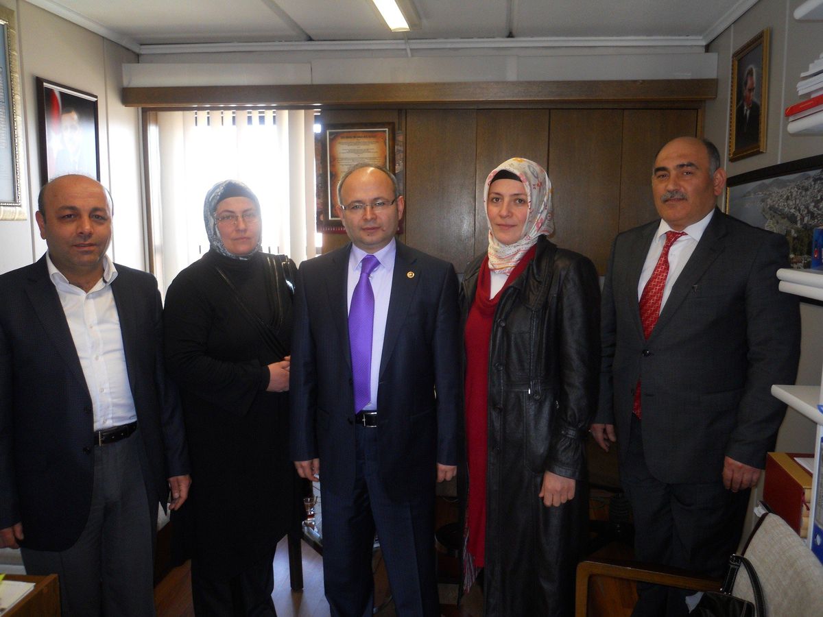 AK Parti Kdz. Ereğli Teşkilatından Candan'a Ziyaret