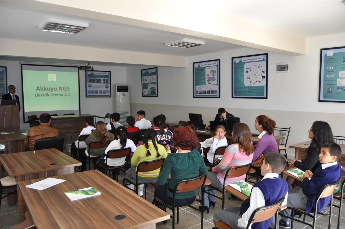 Akkuyu'da Bilgilendirme Merkezi Açıldı