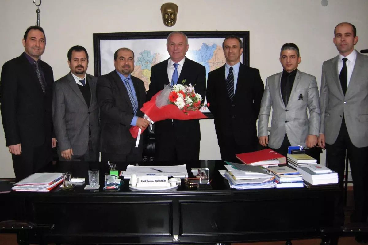 Aydın İnşaat Mühendisleri Odası'ndan Özel İdare'ye Ziyaret