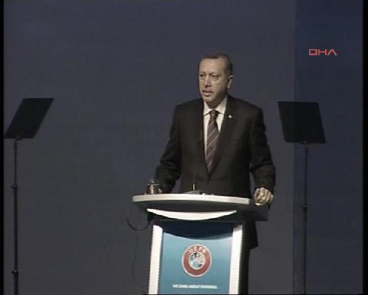 Başbakan Erdoğan, UEFA Genel Kurulu\'nda Konuştu (1)