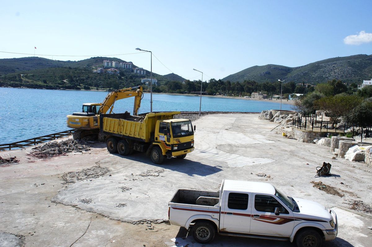 Datça Belediyesi Liman Düzenleme Çalışmasını Hızlandırdı