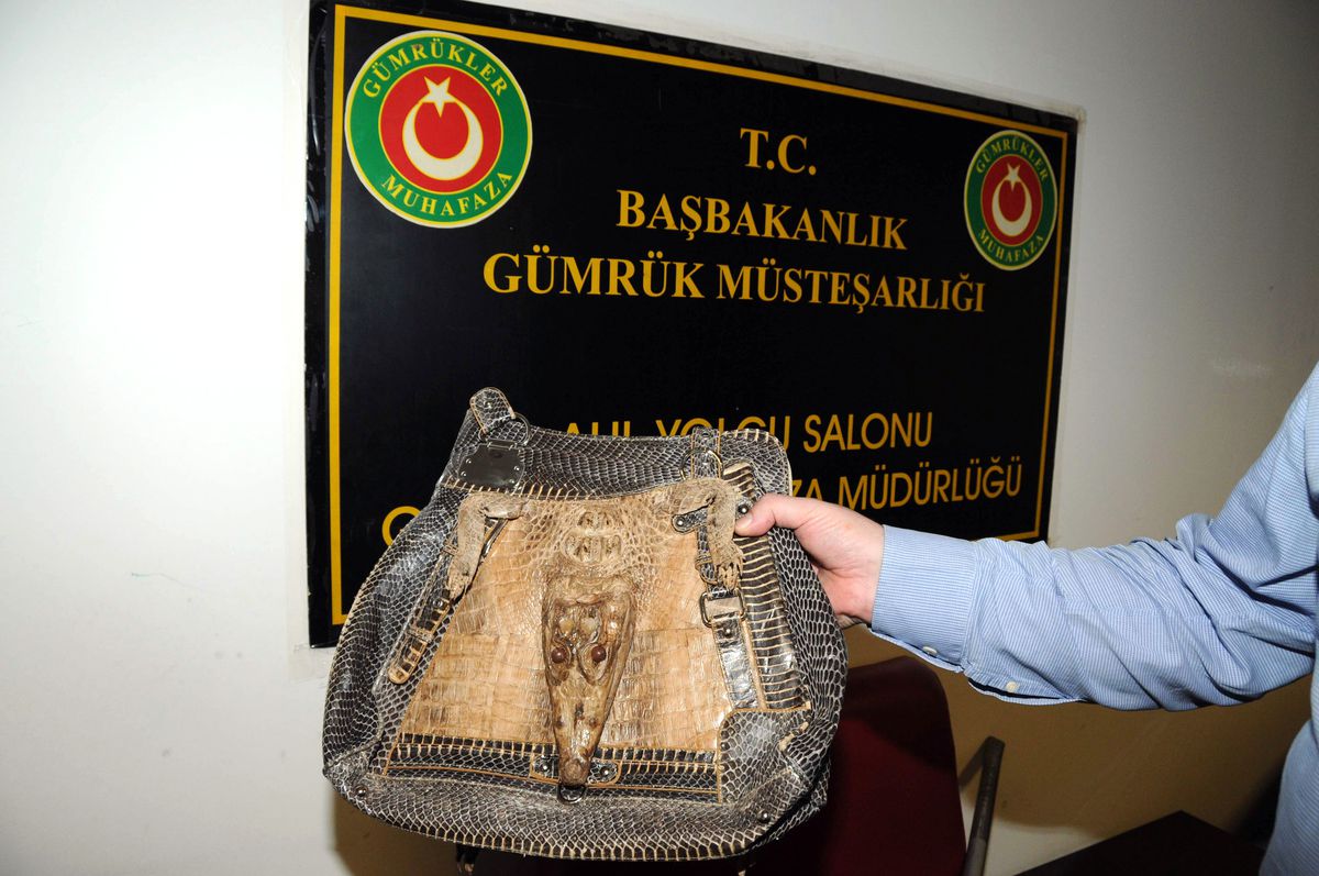 Havalimanında "200 Bin Dolarlık Kaçak Çanta" Ele Geçirildi