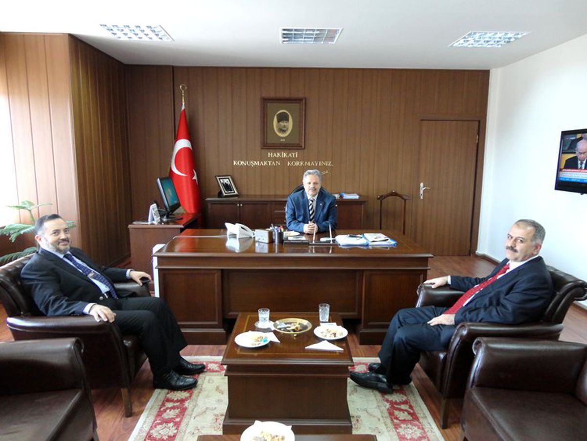 Karaman Valisi Süleyman Kahraman\'a Ziyaret