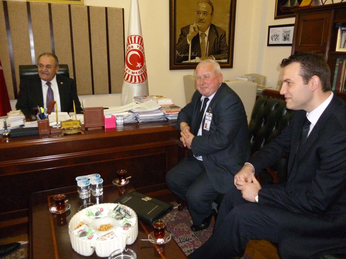 Kargı Kaymakamı Ersöz ve Başkan Akpınar'dan Uslu'ya Ziyaret
